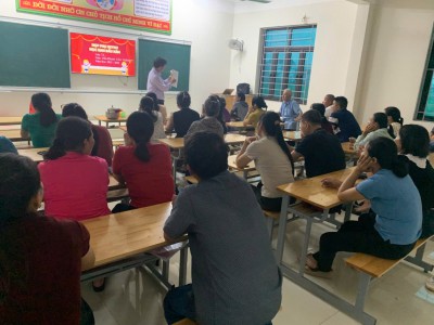 TRƯỜNG THCS VĂN THÀNH TỔ CHỨC HỌP PHỤ HUYNH NĂM HỌC 2025 – 2026