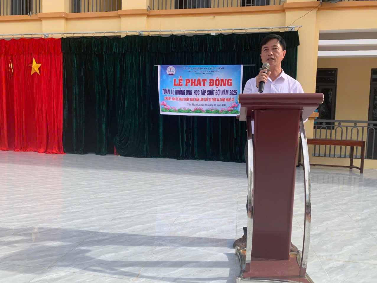 LỀ PHÁT ĐỘNG "TUẦN LỄ HƯỞNG ỨNG HỌC TẬP SUỐT ĐỜI NĂM 2025"