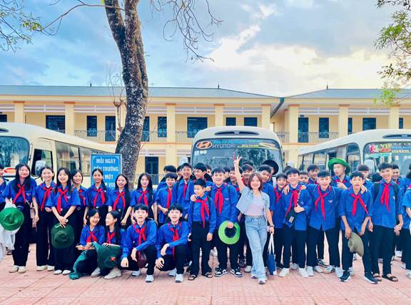 THCS VĂN THÀNH THAM QUAN TRẢI NGHIỆM